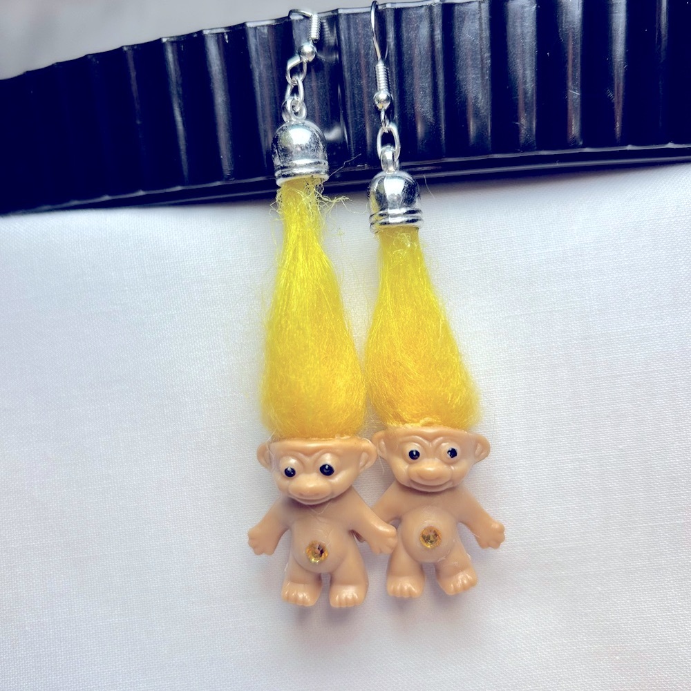 Troll Doll Earrings